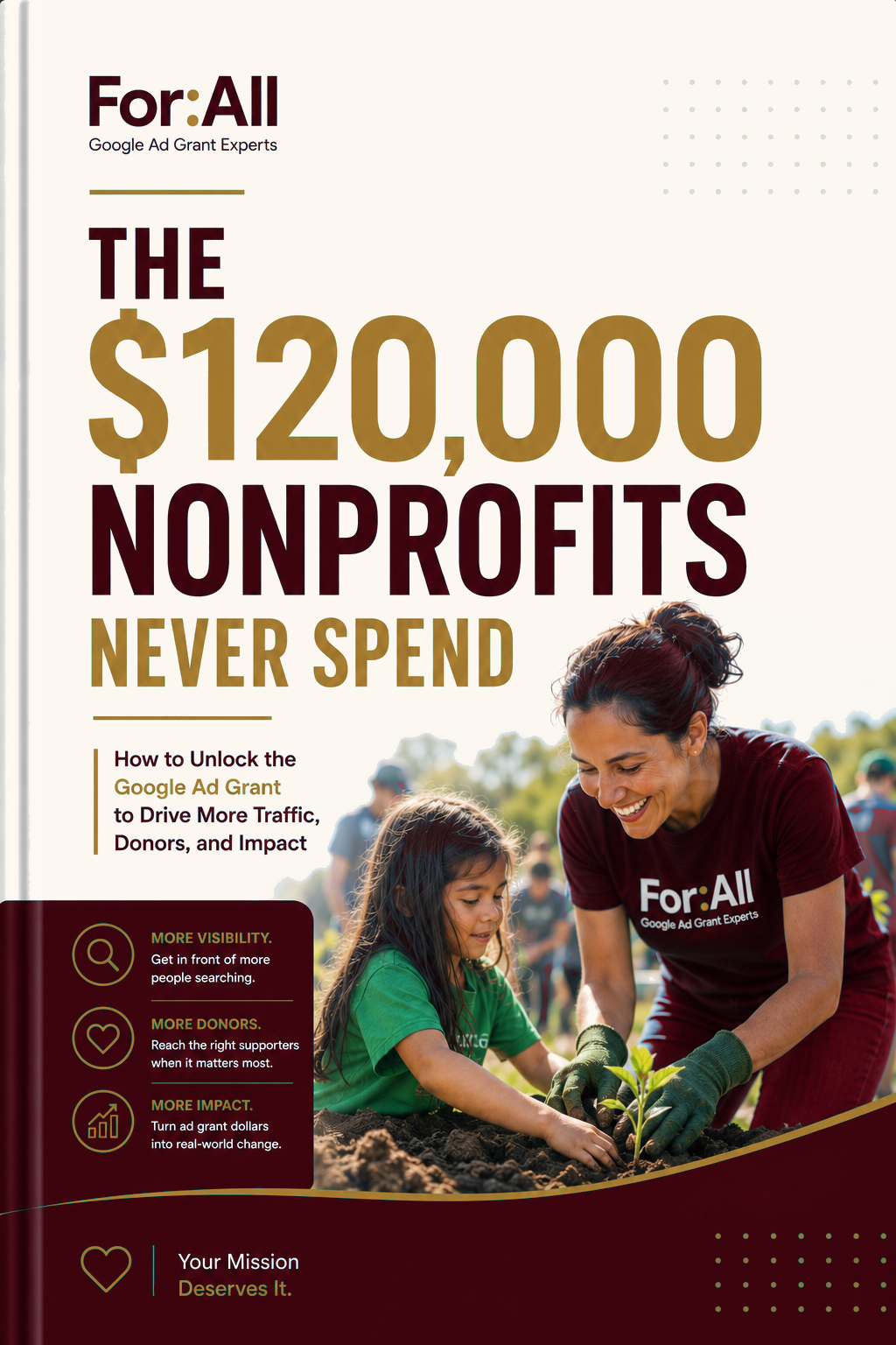 The $120,000 Nonprofits Never Spend e-book cover